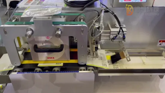 Высокоскоростная автоматическая вакуумная пейджерная машина с Tto/Tij/лазерным принтером для готовых упаковочных пакетов Решение для кодирования и маркировки